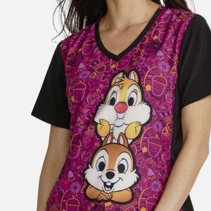 Chip and Dale Tooniform top size L like new